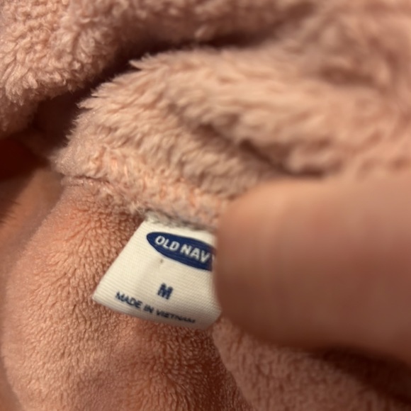 Pink Sherpa Style Pullover - Picture 4 of 5